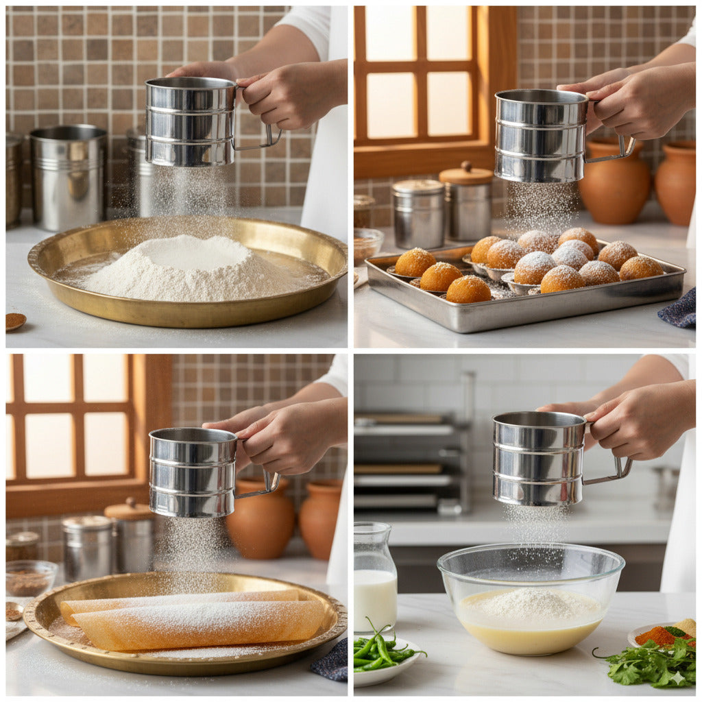 Steel Flour Sifter