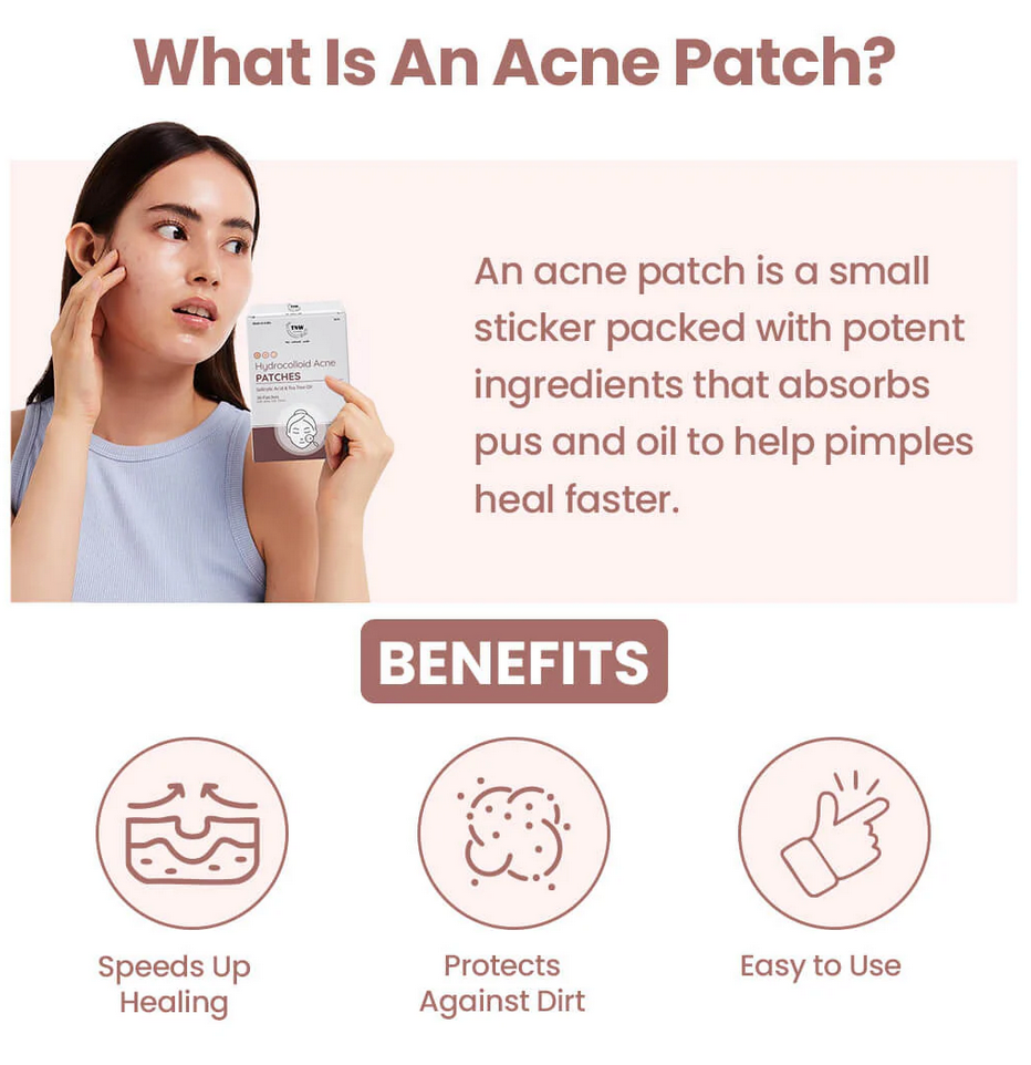 InvisiClear™ Acne Hydrocolloid Pimple Patch