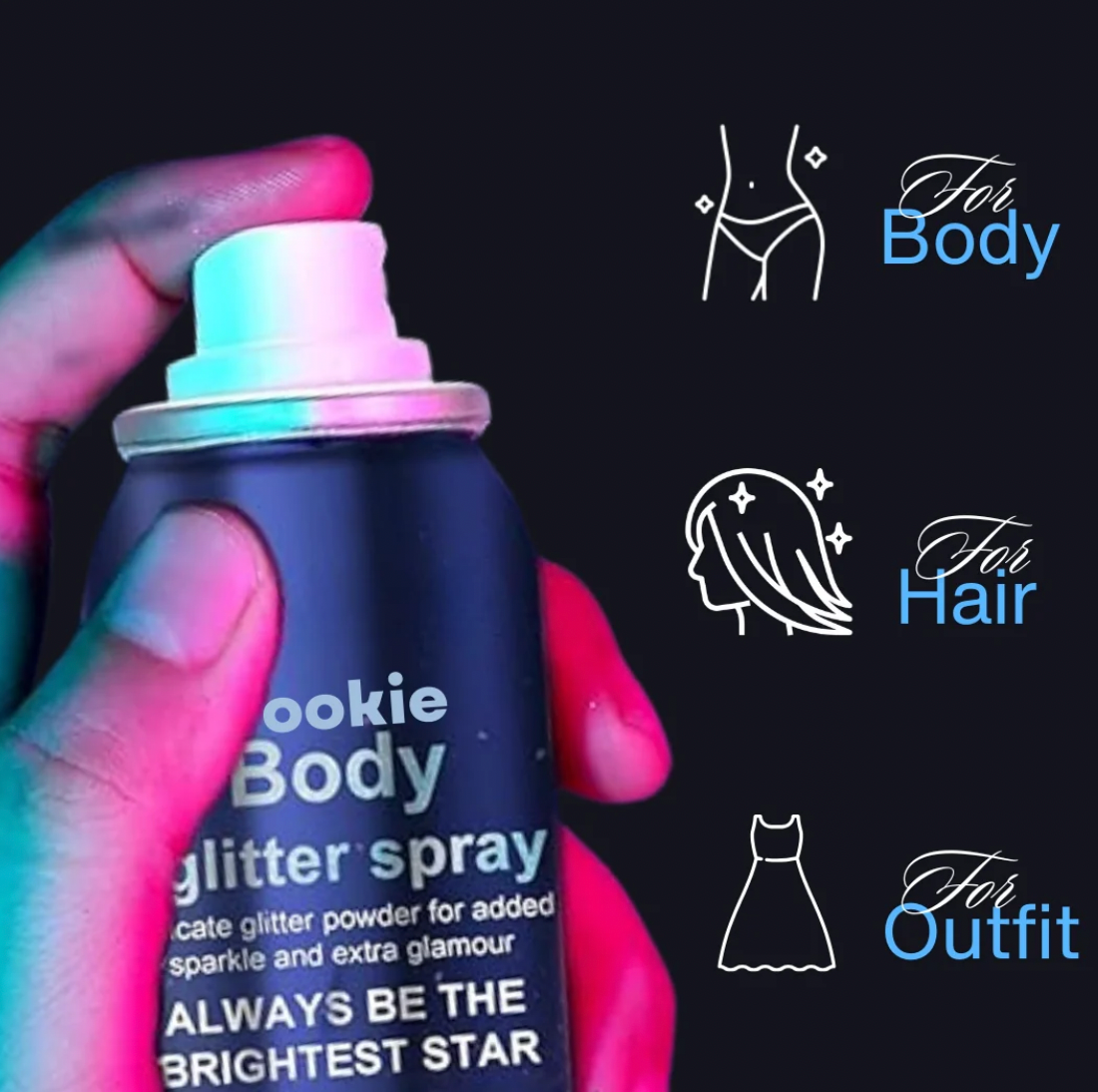 FairyDust™ Magical Hair & Body Glitter Spray