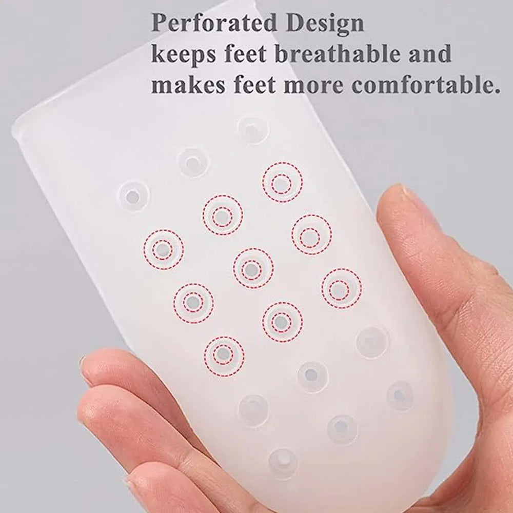 Breathable Silicone Invisible Heightening Insole