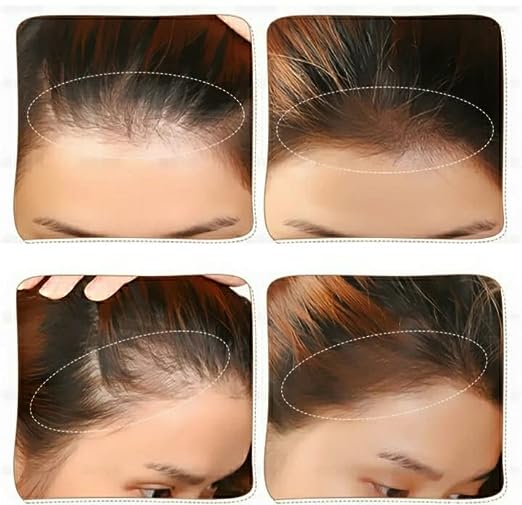 Black & Brown Hair Coloring Sponge with Eyebrow Shaper & Brush Free