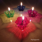 3D Reflection Diya ( Set of 12Pcs )