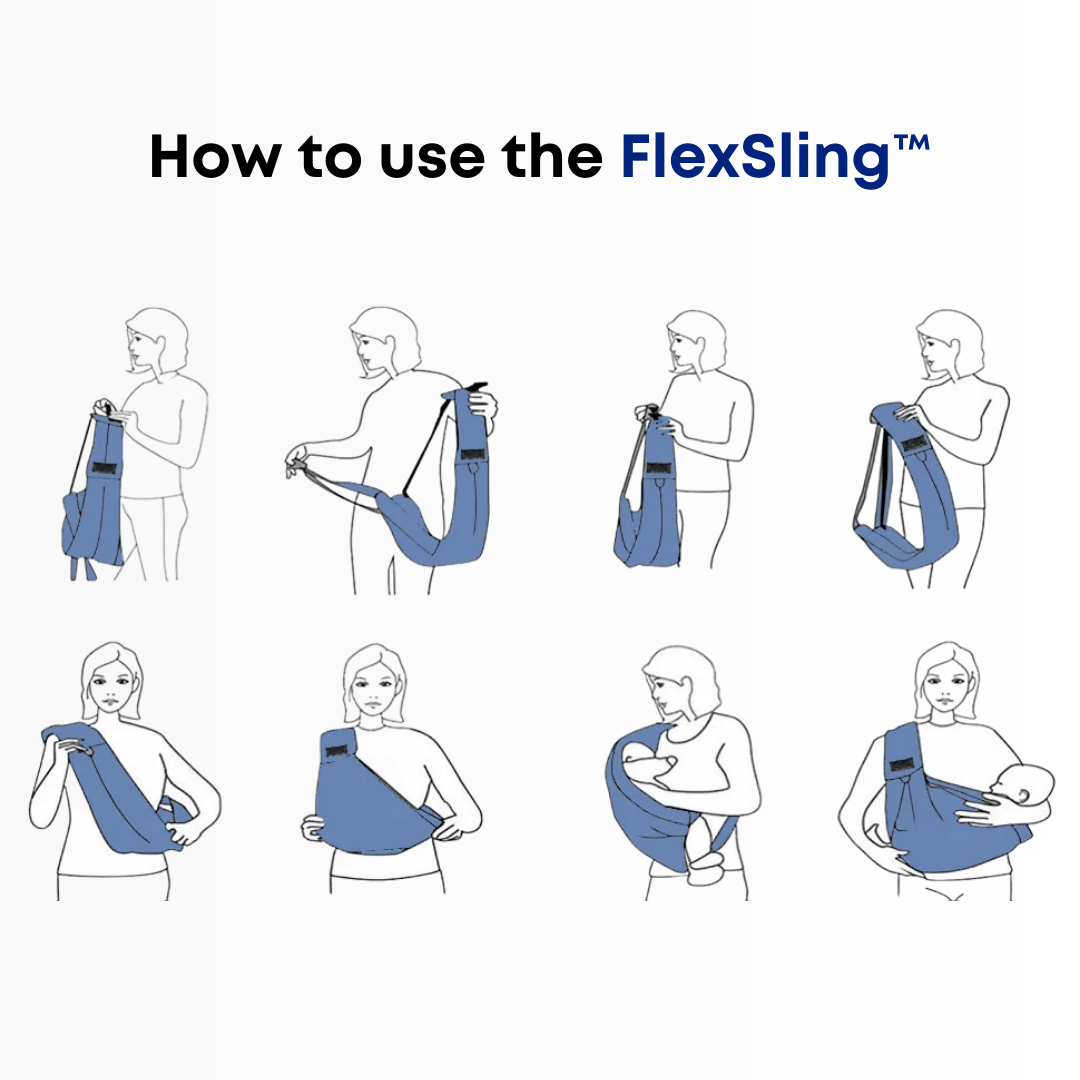 BabyNest FlexSling - Baby Carrier Newborn to Toddler