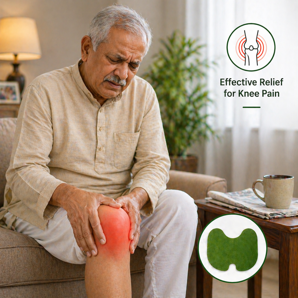 MoveEase Herbal Knee Patch - 10Pcs⚡️