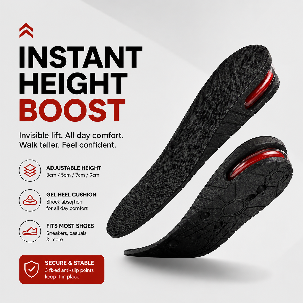 Height Increasing Gel Cushion