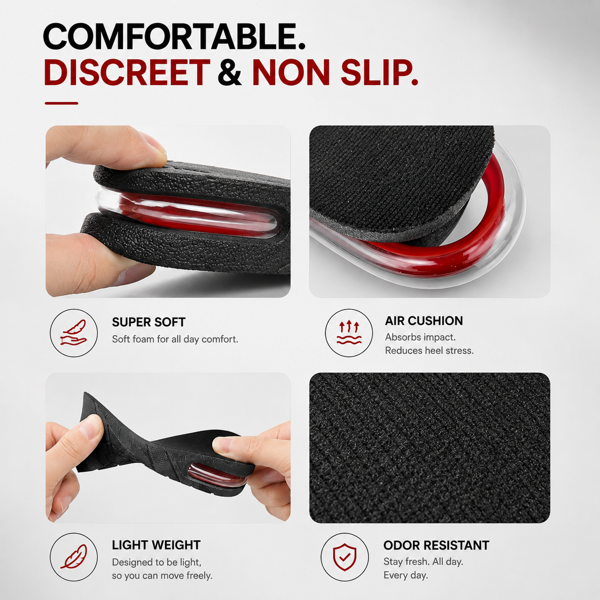 Height Increasing Gel Cushion