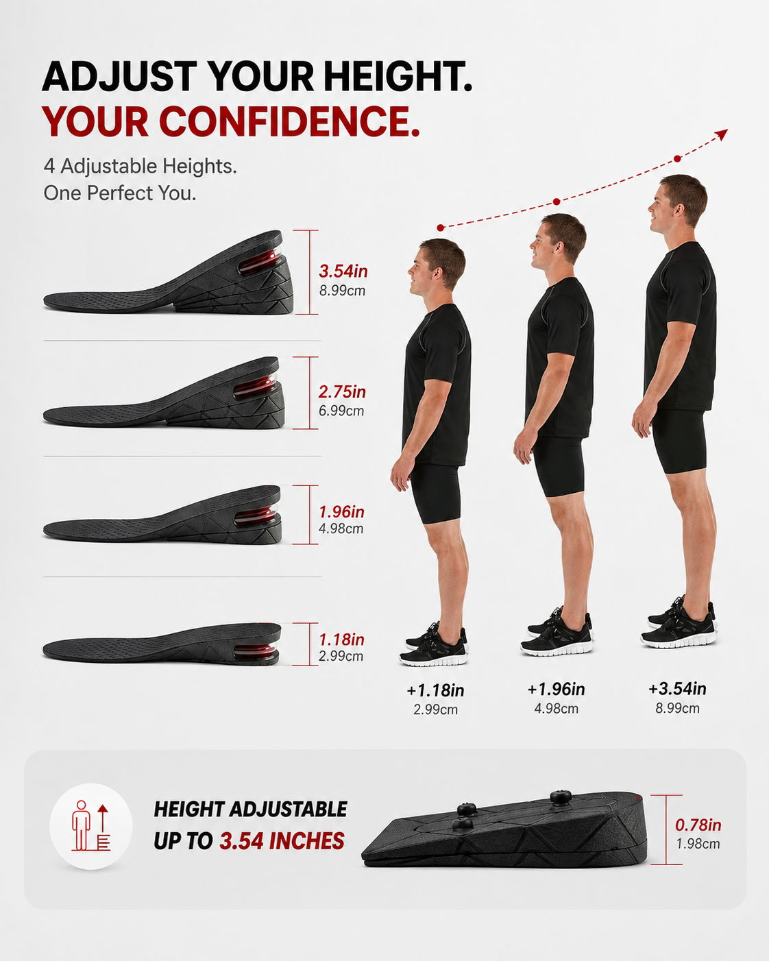 Height Increasing Gel Cushion