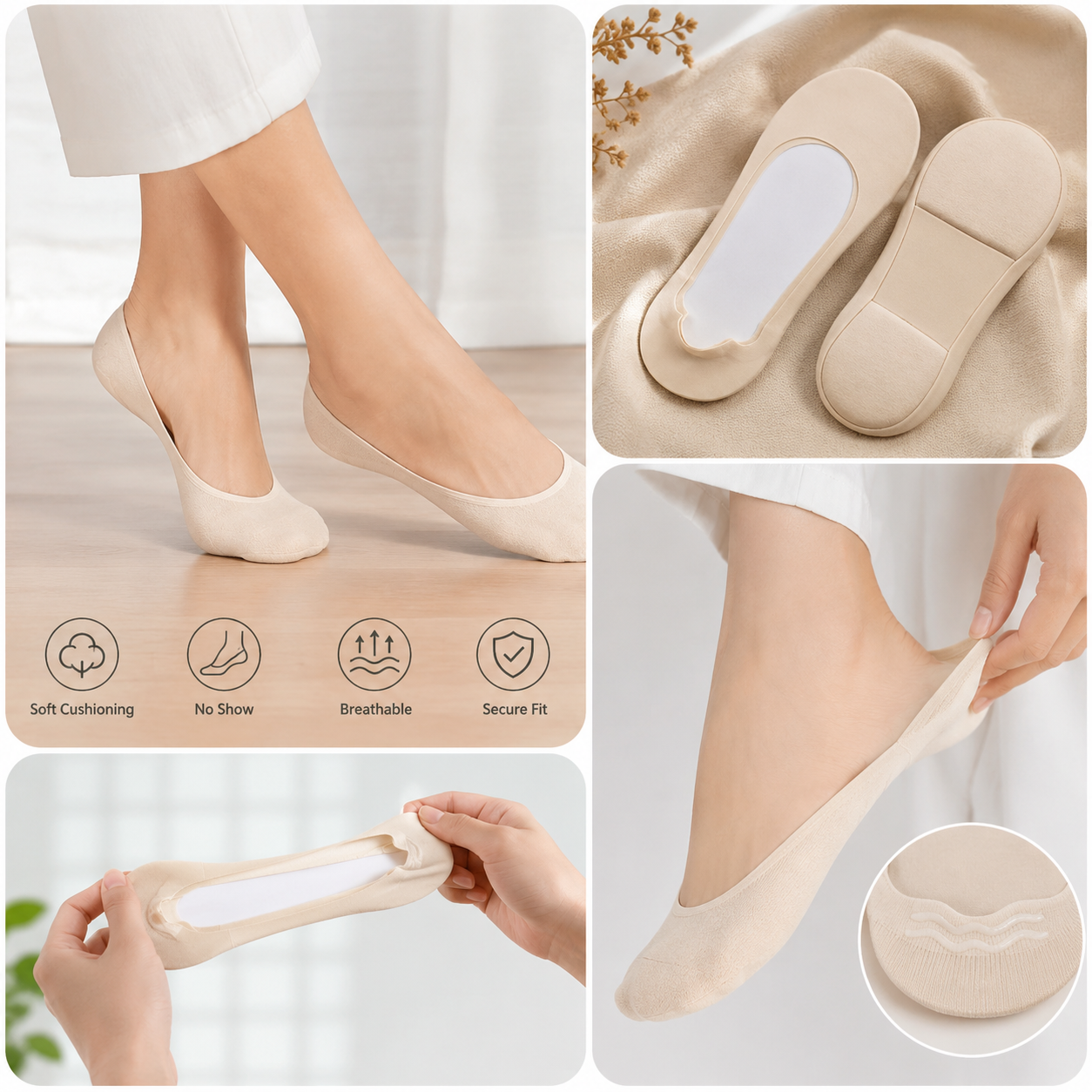 CloudStep™ Foam Socks