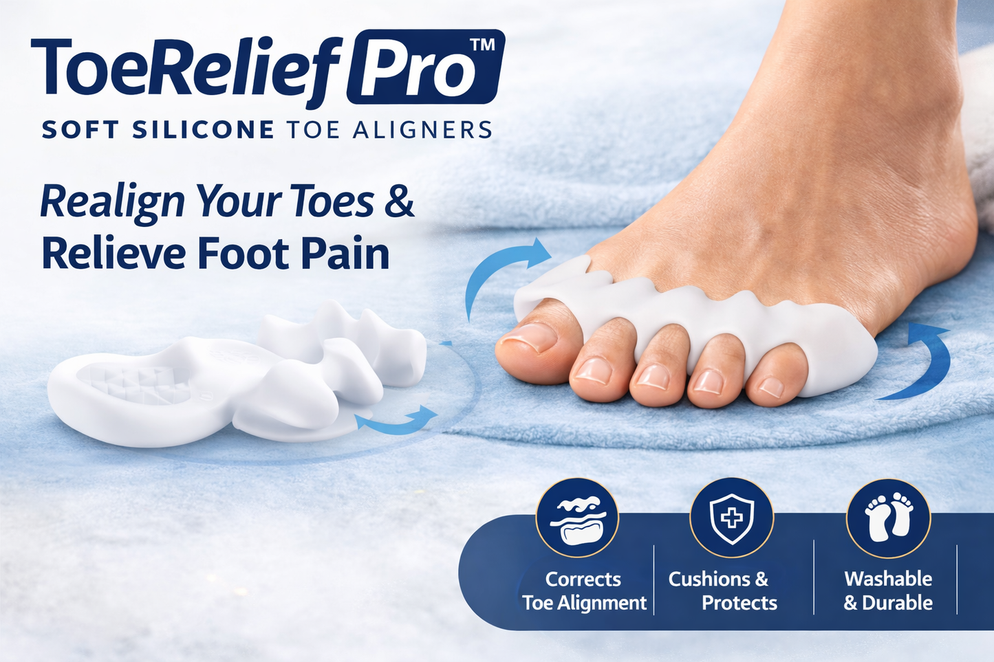 ⭐ ToeRelief Pro -  Instant Pain Relief