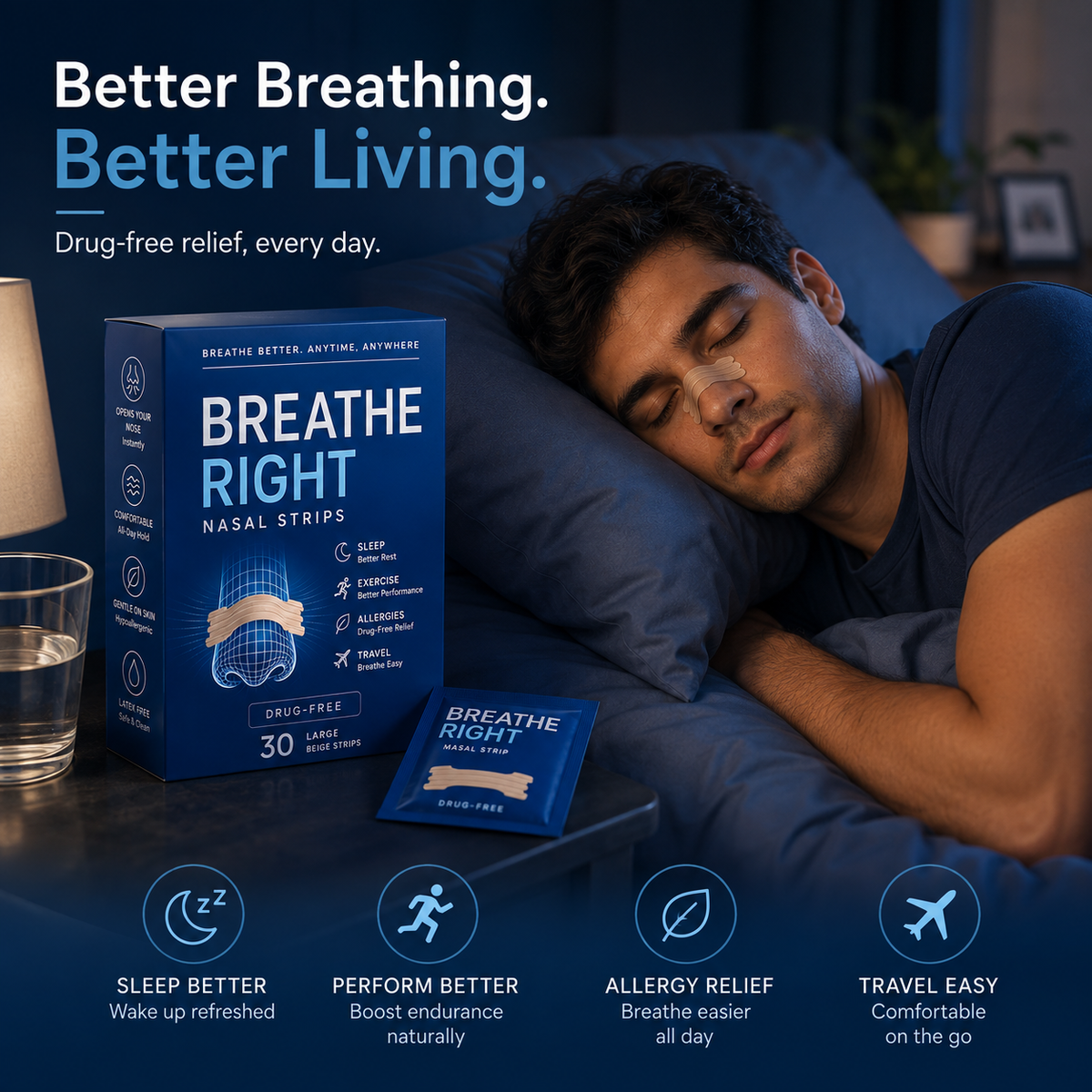 AirBridge™ - Up to 8 Hours of Better Sleep & Easier Breathing