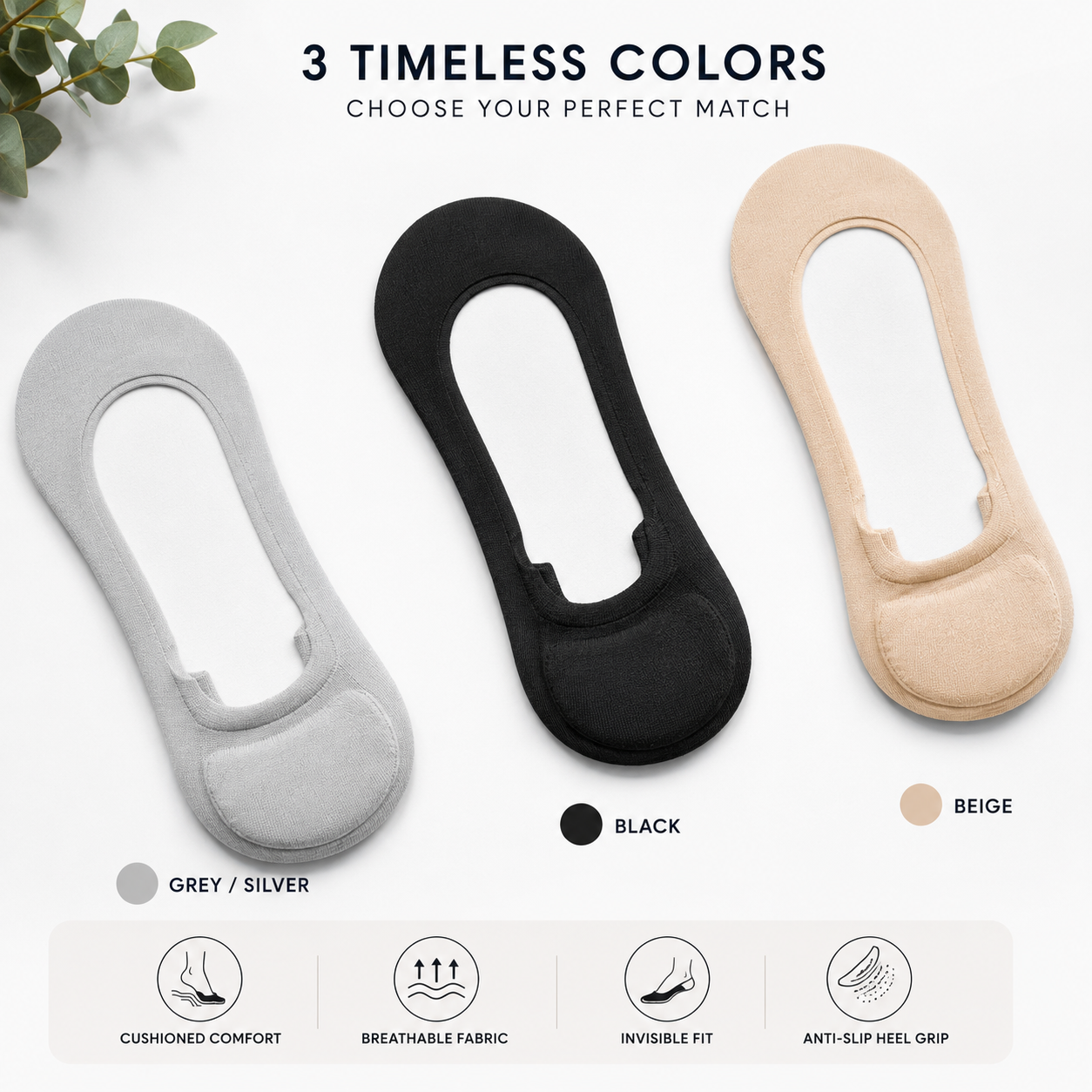 CloudStep™ Foam Socks