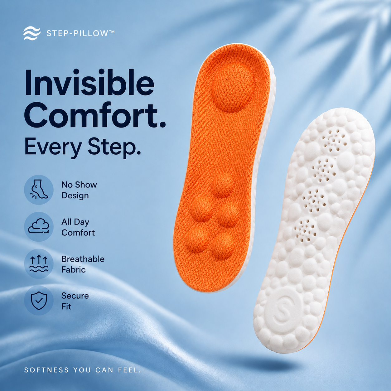 Step-Pillow™ Foam Insole