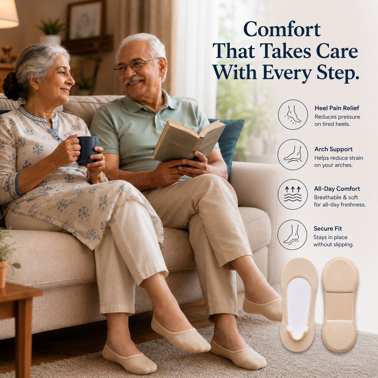 CloudStep™ Foam Socks