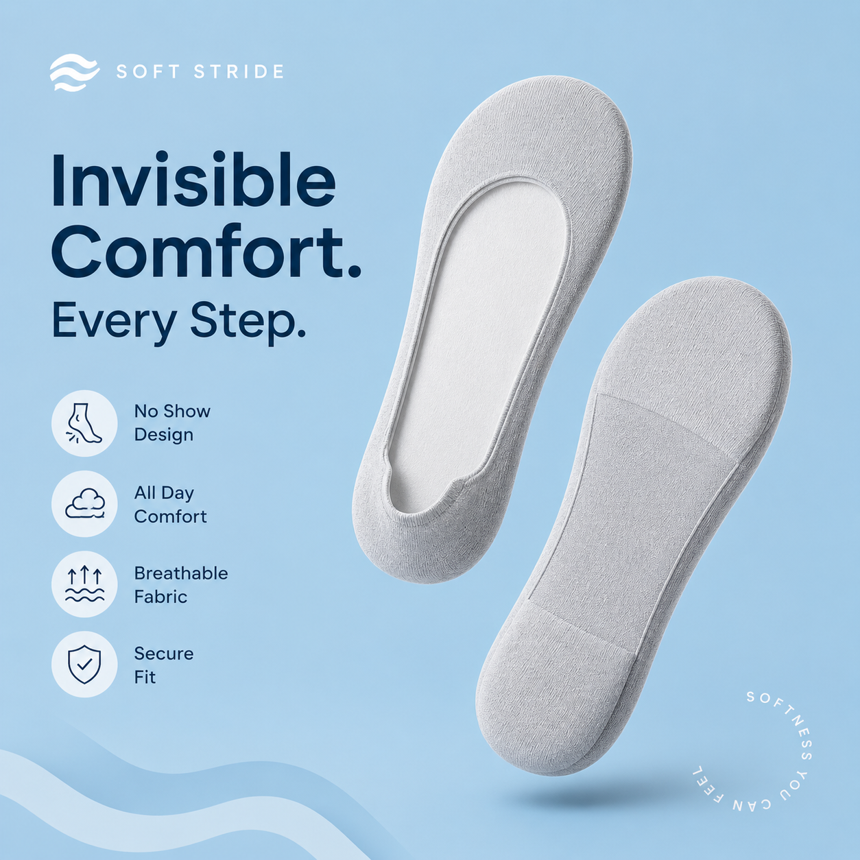 CloudStep™ Foam Socks
