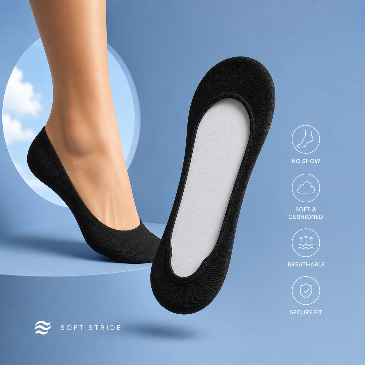 CloudStep™ Foam Socks