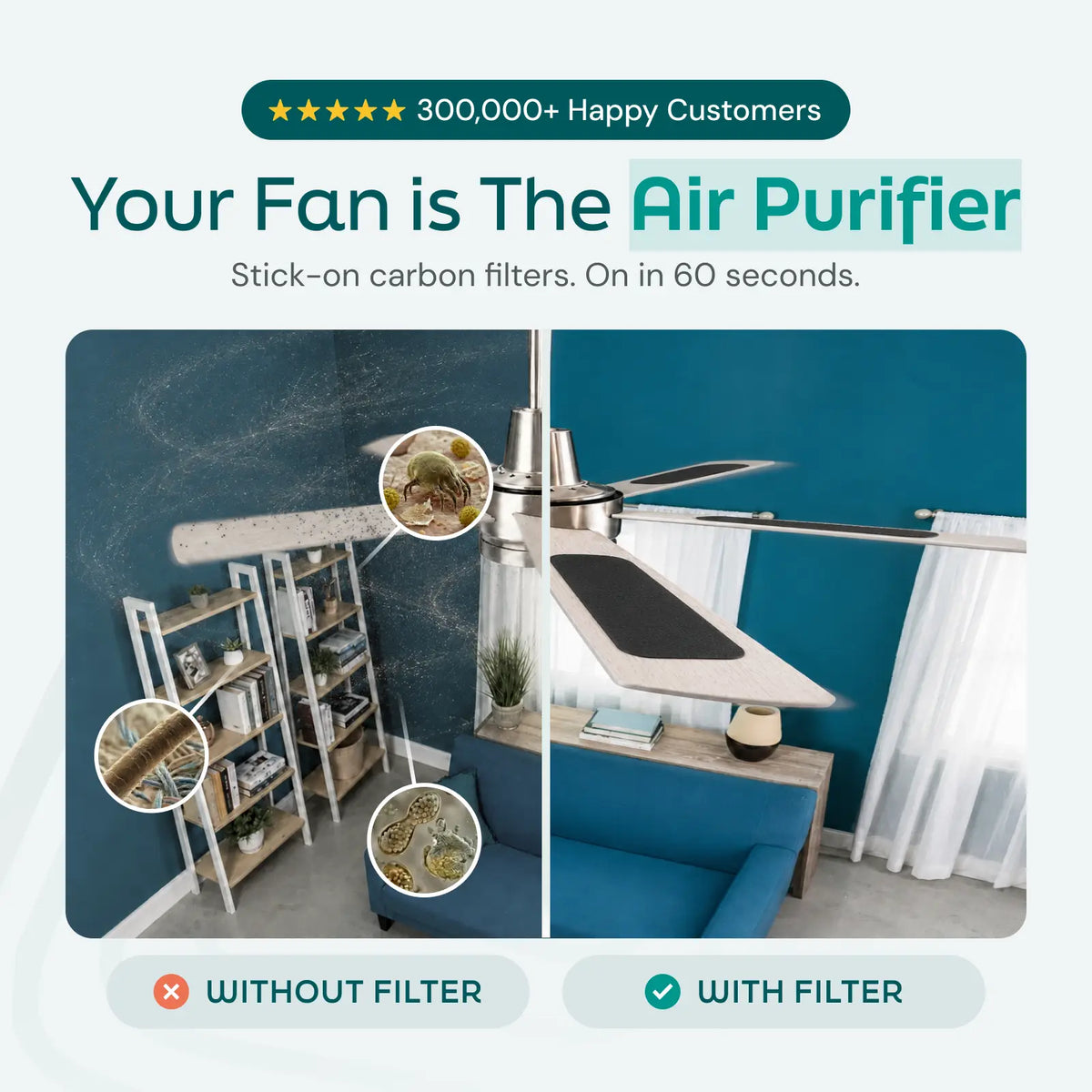 Everyday Fresh Ceiling Fan Filter