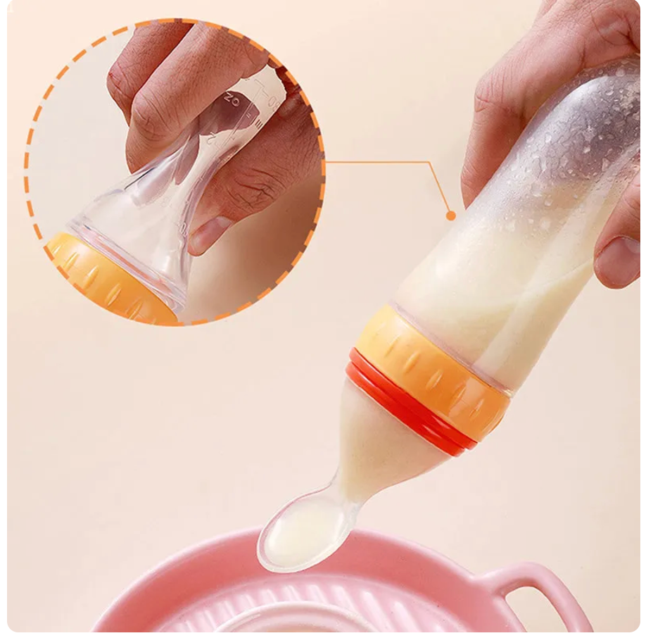 Baby Feeding Spoon - Ultra Soft Pure Silicone