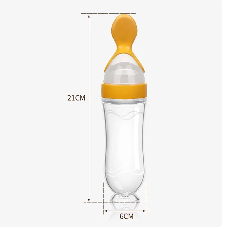 Baby Feeding Spoon - Ultra Soft Pure Silicone