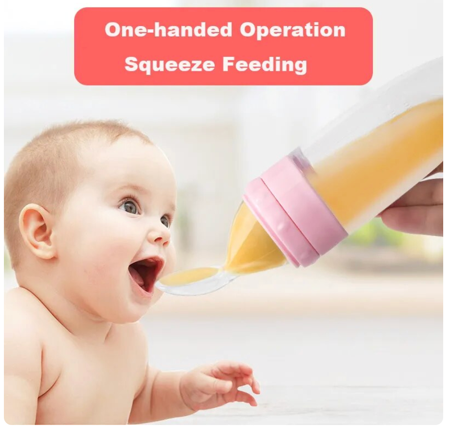 Baby Feeding Spoon - Ultra Soft Pure Silicone