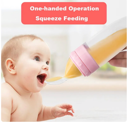 Baby Feeding Spoon - Ultra Soft Pure Silicone