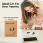 Inkless baby hand & footprint ink pad with 2 papers