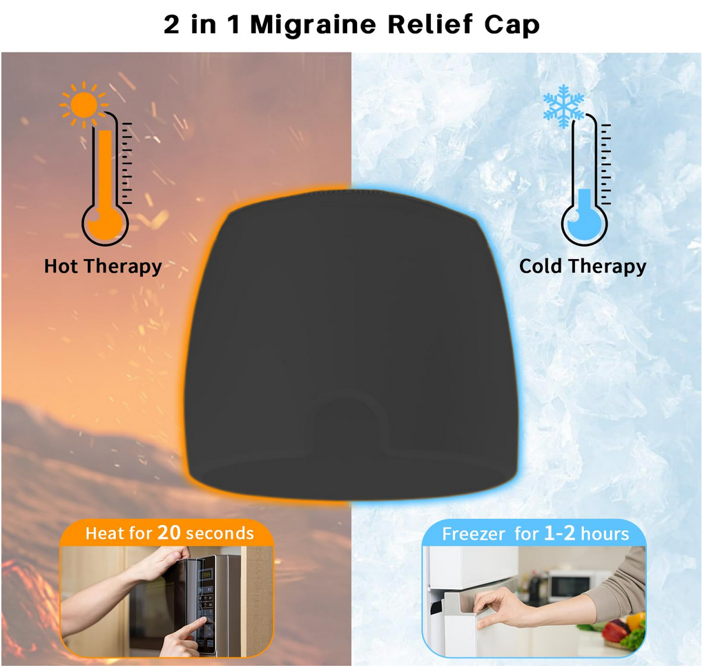 StressCool™ Migraine & Stress Relief Cap ❄️