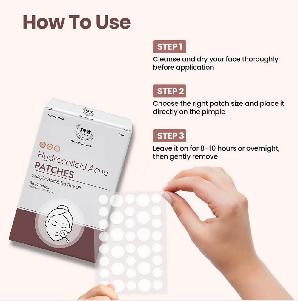 InvisiClear™ Acne Hydrocolloid Pimple Patch