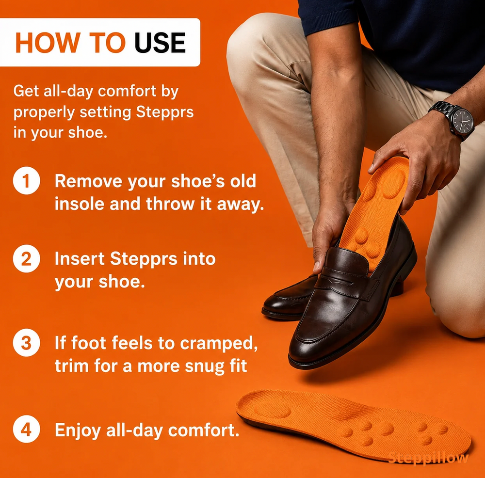 Step-Pillow™ Foam Insole
