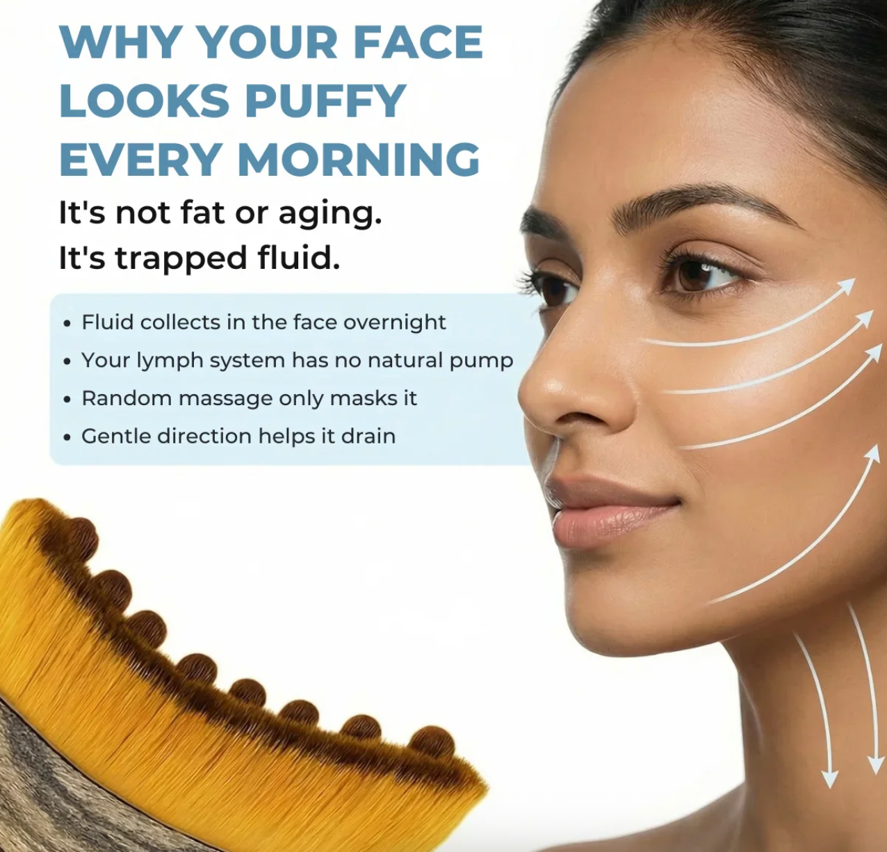 Lymphatic Contour Face Brush