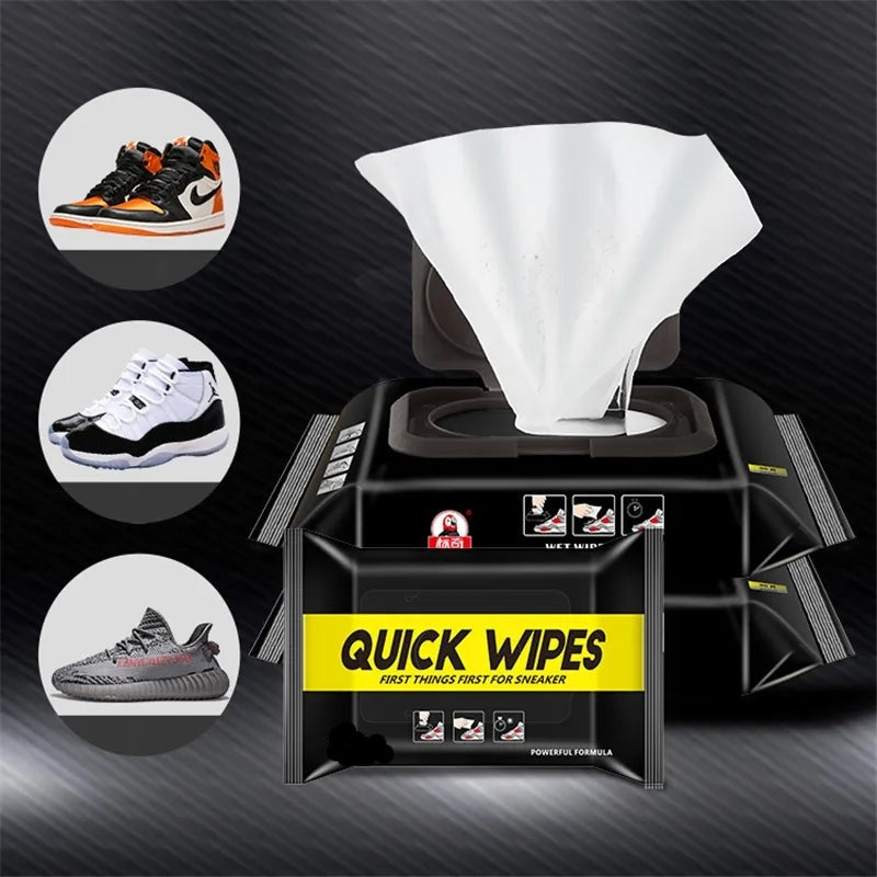 Sneaker & Shoe Cleaner Wipes(1 Packs of 80)