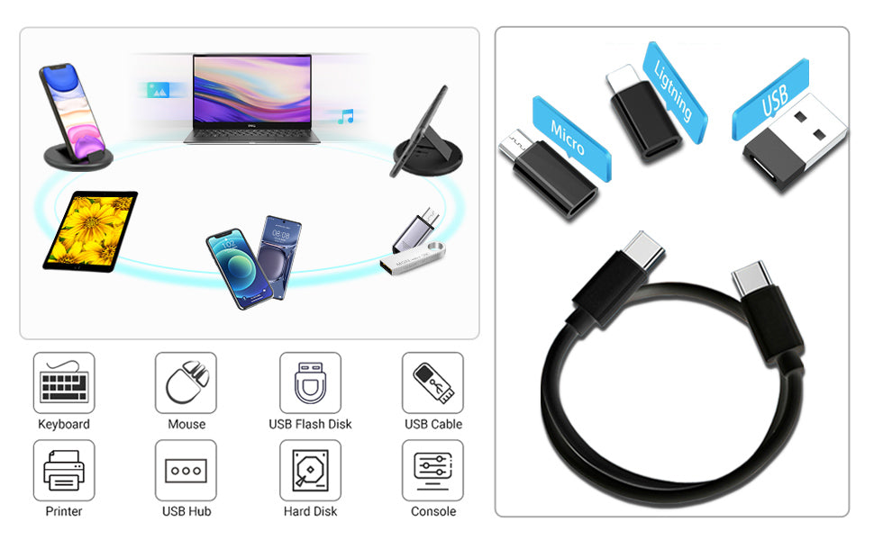 Syllucid Charge: All-in-one charging cable